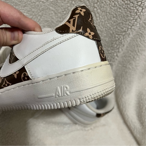 Nike Airforce Ones x Louis Vuitton size Eur 39, 6.5Y - Picture 10 of 11
